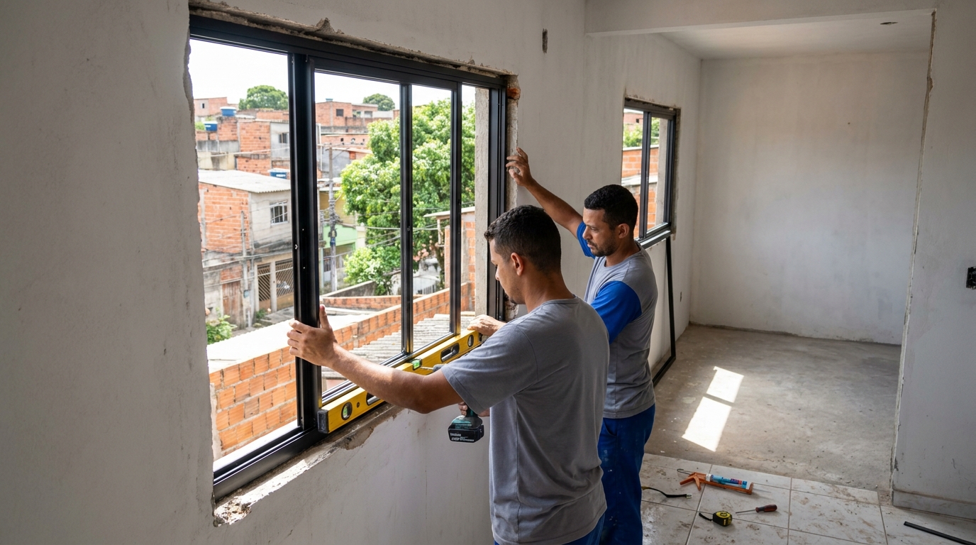 Portas e Janelas em Alumínio